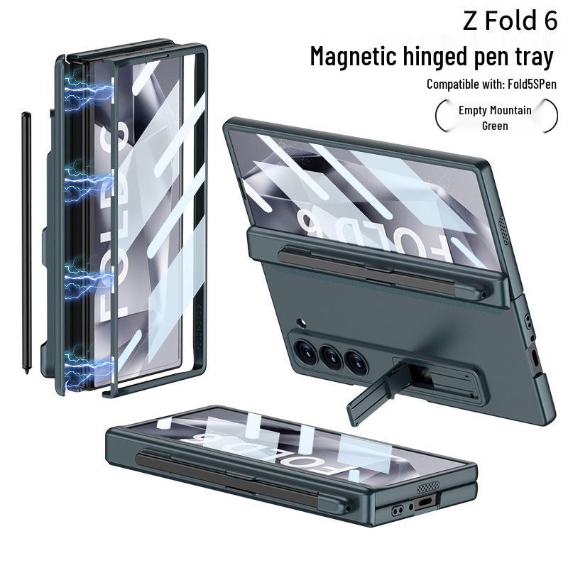Magnetic Hinge Phone Case for Samsung Z Fold6 and Fold7 - Stylish New Design