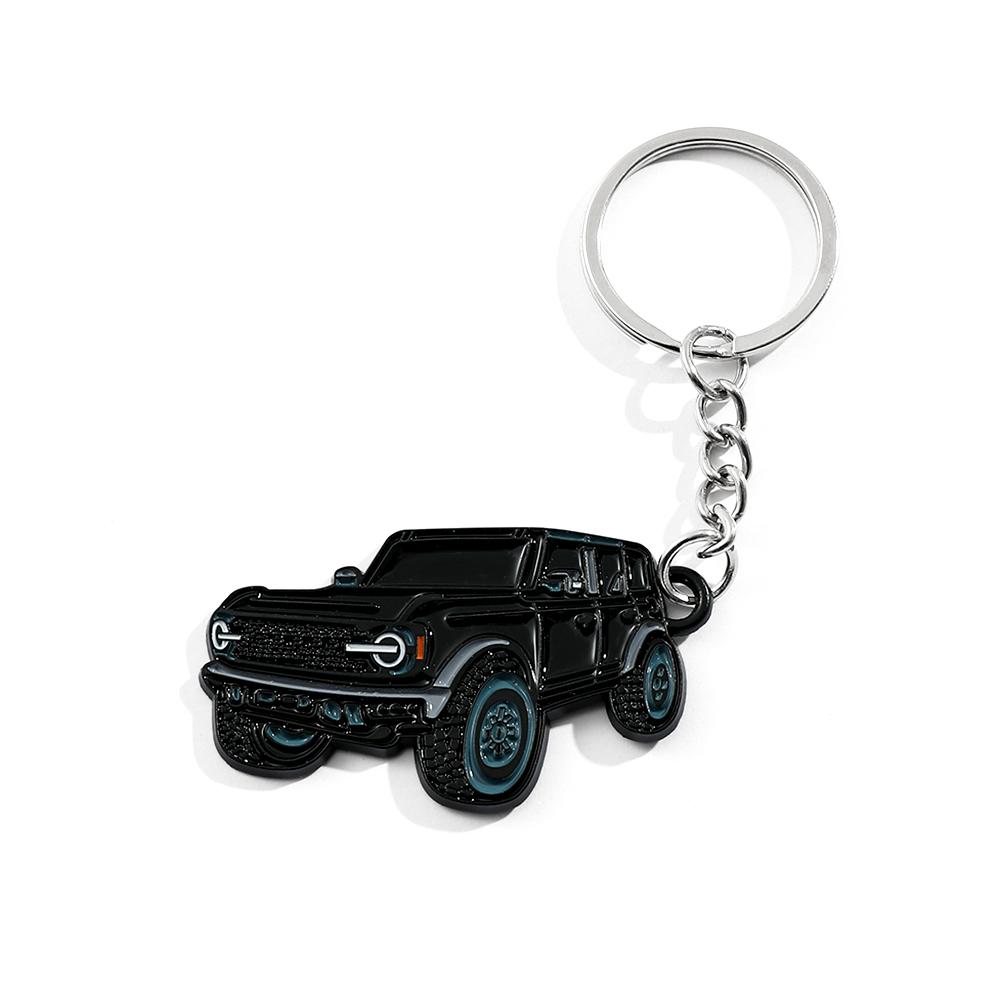 Car Model Pendant Keychain Tacoma Style Metal Keychain Suitable for Jeep Durable Decor Accessories