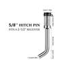 TOW bar tongue hitch pin lock locks removable trailer ball mount 5/8" straight hitch pin lock 16 mm trailer parts