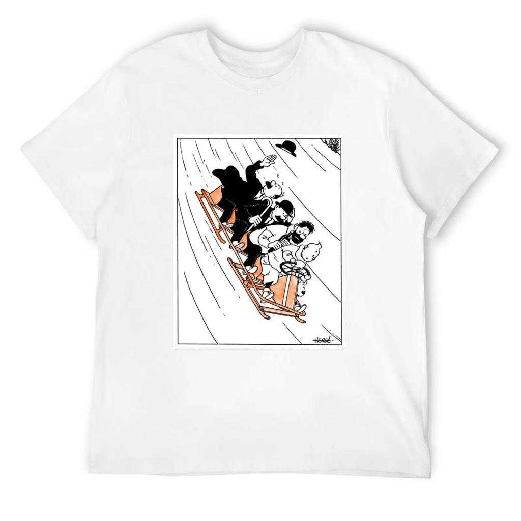 Bobsled T-Shirt Anime Clothes Customs Design Your Own Custom T Shirt Custom Shirt Big And Tall T Shirts For Men