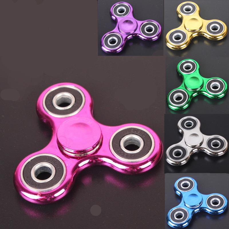 Antistress Fidget Toys Alloy Fingertip Gyroscope Spinners Relieves Stress For Reducing Adult Kids Decompression Children's Gifts