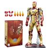 ZD Toys Залізна Людина Фігурка Марк 35 Червоний Снаппер Залізна Людина МК 24 МК 22 МК 47 Тоні Старк Фігурка Залізної Людини Екшн Колекційна Іграшка Подарунок