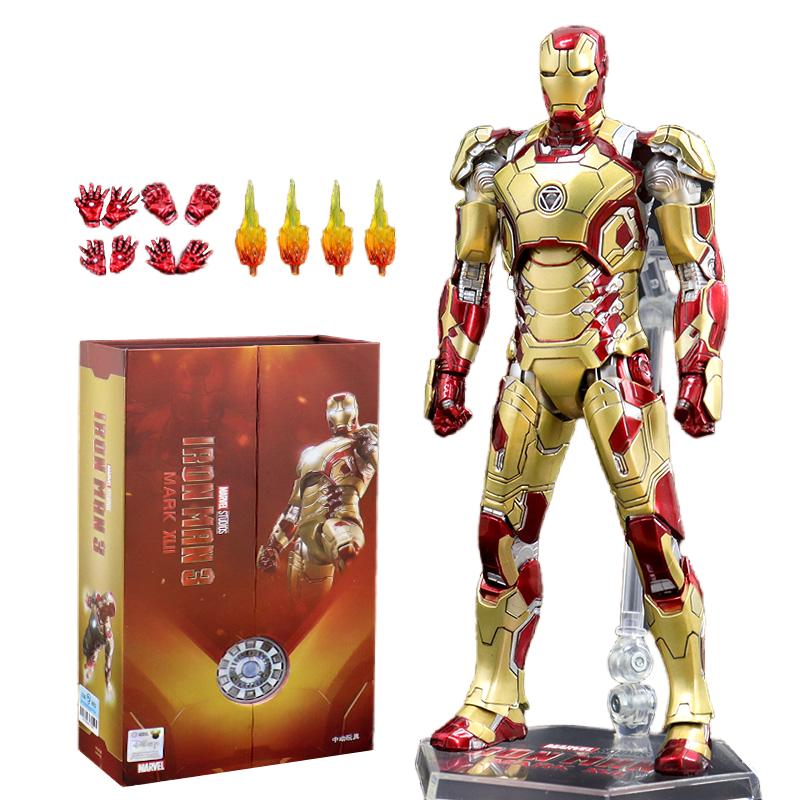ZD Toys Залізна Людина Фігурка Марк 35 Червоний Снаппер Залізна Людина МК 24 МК 22 МК 47 Тоні Старк Фігурка Залізної Людини Екшн Колекційна Іграшка Подарунок
