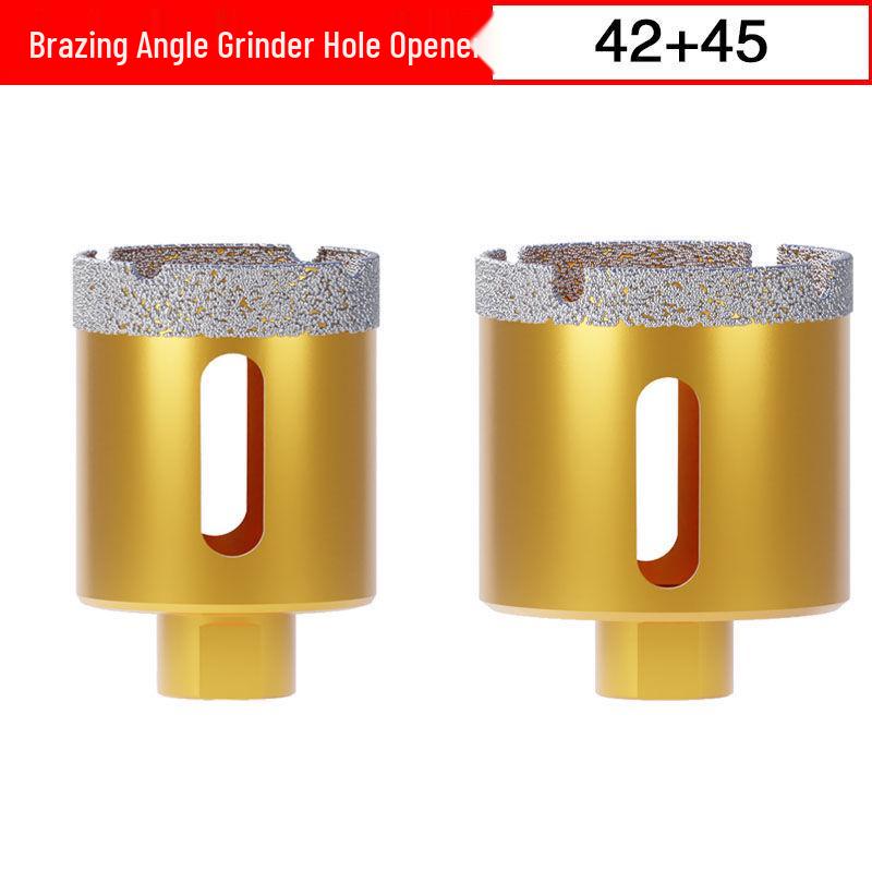 Dual-Purpose Angle Grinder Drill Bit for Porcelain, Granite, and Vitrified Tiles