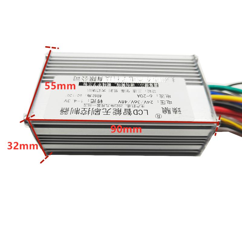 24V 36V 48V 250W 350W 20A Motor Controller E-bike/Electric Scooter Brushless Speed Controller and SW900 LCD Display