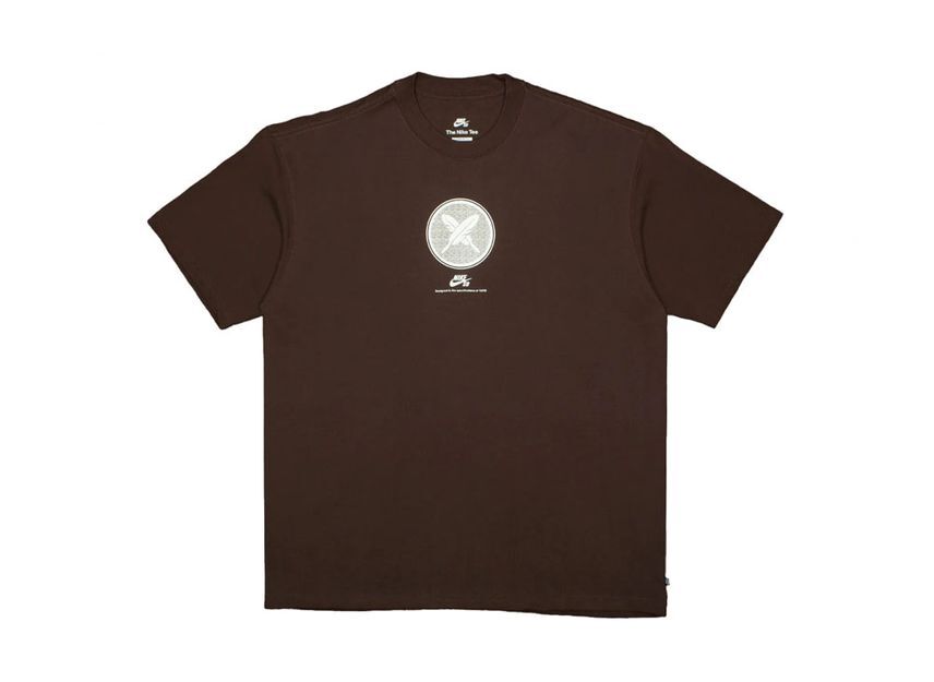 FN0670-237 Nike SB Yuto Horigome Skateboard Tee Brown XXL