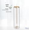 Upside Down Metal Incense Holder with Glass Container | Anti-Ash Aromatherapy Burner | Home & Club Decor