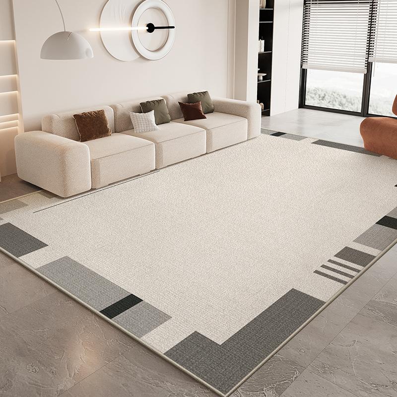 Lätt Lyx Vardagsrumsmatta Stor Yta Golvmatta High-end Sovrum Sängmatta