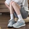 Korean Version of Student Trend Fashion Lightweight Mesh Breathable Sneakers Women's Ins Street Shooting Versatile Niche Running Shoes Summer