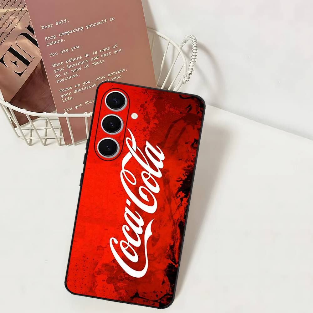 Coque de téléphone Logo Vintage C-Coca C-cola Pour Samsung S 24 Fe 25 Ultra Plus 20 Lite 21 30 22 23 24 22 Ultra 5G Fundas