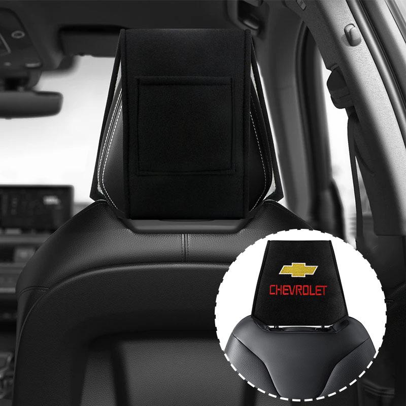 Úložná taška na opěrku hlavy zadního sedadla auta Prachotěsný potah Pro Chevrolet Colorado Cruze Spark Captiva Malibu Trax Aveo Camaro
