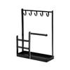 Multifunctional Jewelry Display Rack Metal Necklace Storage Rack Earrings Display Stand  Ring