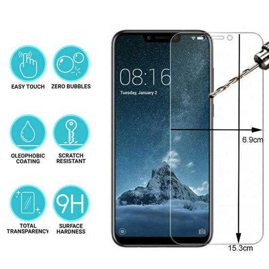 Huawei P20/P10/P20 Pro/P20 Lite 10V/Nova 2 için Temperli Cam Ekran Koruyucu