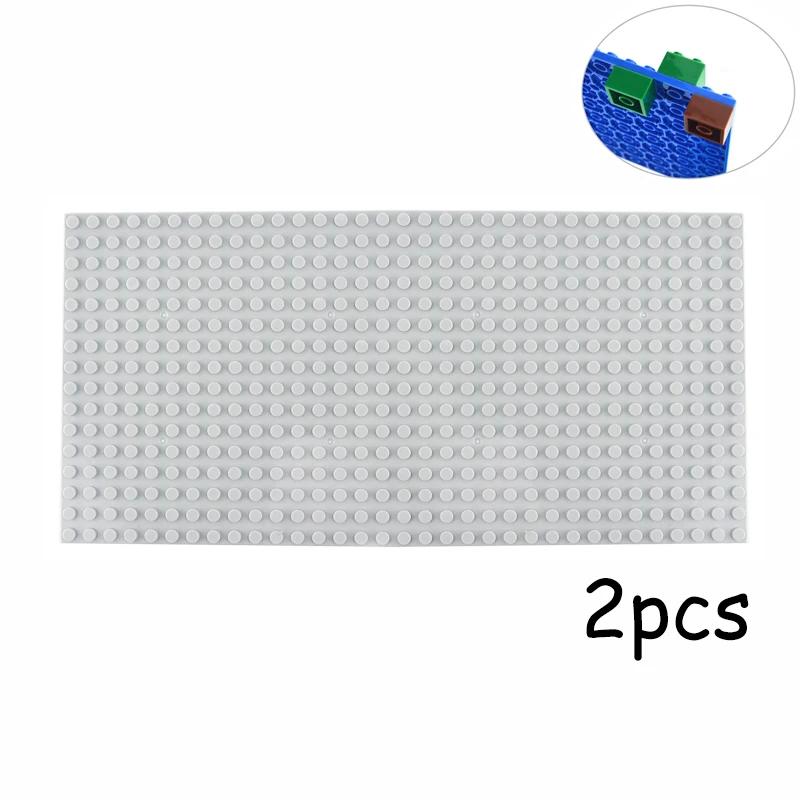 Double-sided 32x16 32x32 Dots Base Plate Classic Small Bricks Baseplates Building Blocks Compatible brand Construction kids toys