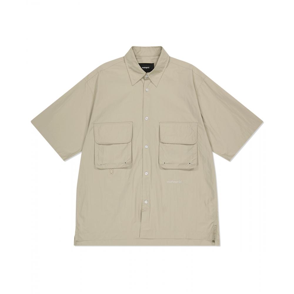 

MAHAGRID UTILITY POCKET SHIRT BEIGEMG2DMMW340A