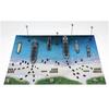 Pit Road 1/700 SPS Series World War II Normandy Landings (D-Day) Diorama Paper Base (290 x 185mm, 2 Sheets) Plastic Model Kit SPS07