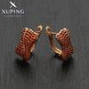 Xuping Jewelry Fashion New Arrival Copper Alloy Gold Color Huggies Earrings for Women Party Gift X000981044
