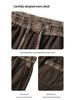 Men's New Warm Wide-Leg Wool Knit Sweatpants - Thick, Versatile, High-Street Casual Pants