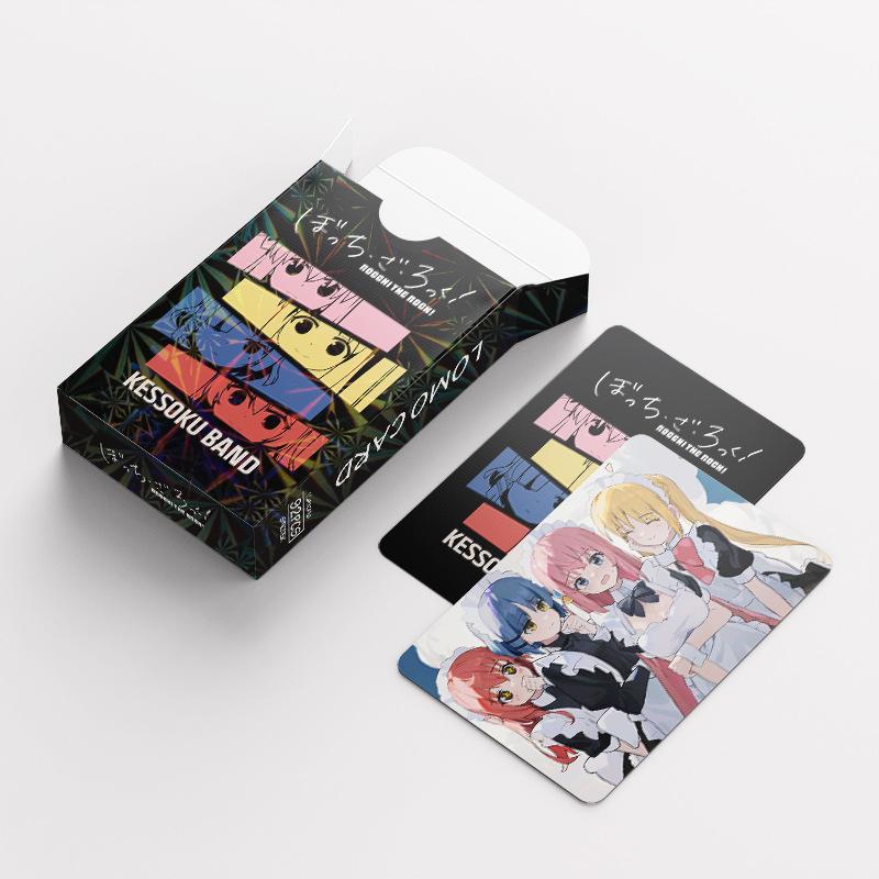 92 szt./zestaw Anime Bocchi The Rock Kartki ze Zdjęciami Karta LOMO Fotokarta dla Fanów Kolekcja Prezent
