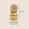 1/4" 1/2" Brass Garden Sprayer Nozzle 1/2/3/4 Hole Orchard Agriculture Irrigation Pesticide Spraying Sprinkler Head with Filter
