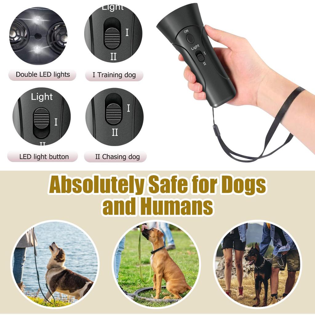 LED Ultrasonics Dog Training Device, Dog Repellents, Lasers Dog Training And Anti-barking Device