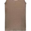 Zara Solid Color Square Neck Comfortable Casual Versatile Vest Women tops Khaki 2335003-706
