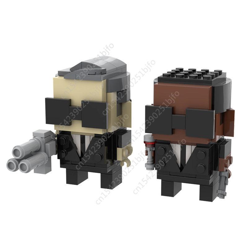 Moc Game Seria de filme Brickheadz Figura de acțiune Blocuri de construcție Asamblare Model Anime Figura Personaj de film Cărămizi Jucărie Copil