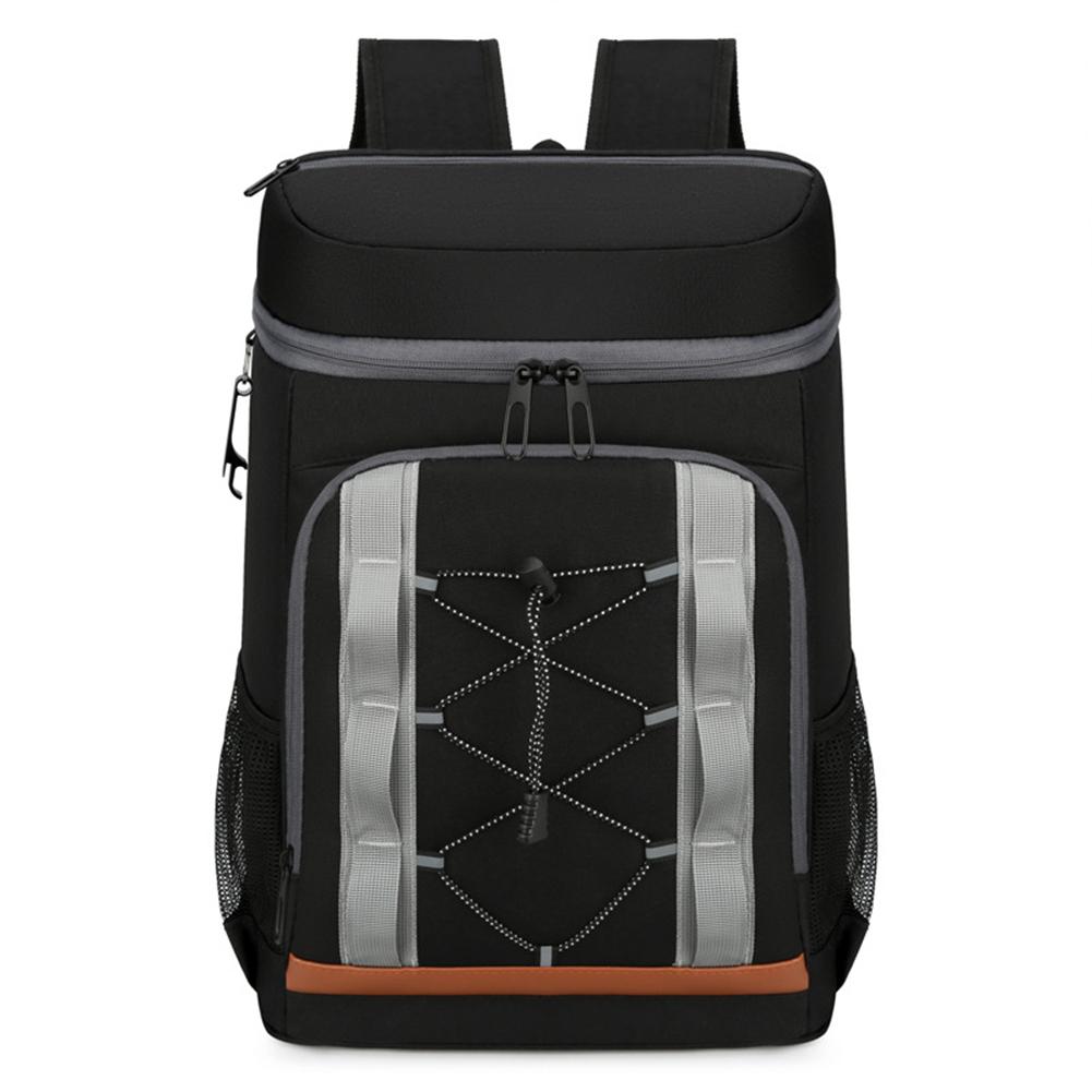 Cooler Backpack Waterproof Camping Cooler Leakproof Travel Cooler Lightweight for Men Women for Picnic Camping Hiking Shopping чёрный