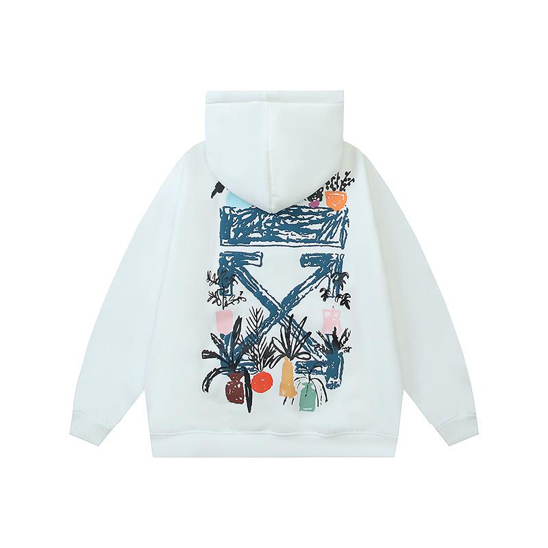 Daisy Donald Duck Collab Hoodie: Warnband & Pfeil für schmelzendes Eis