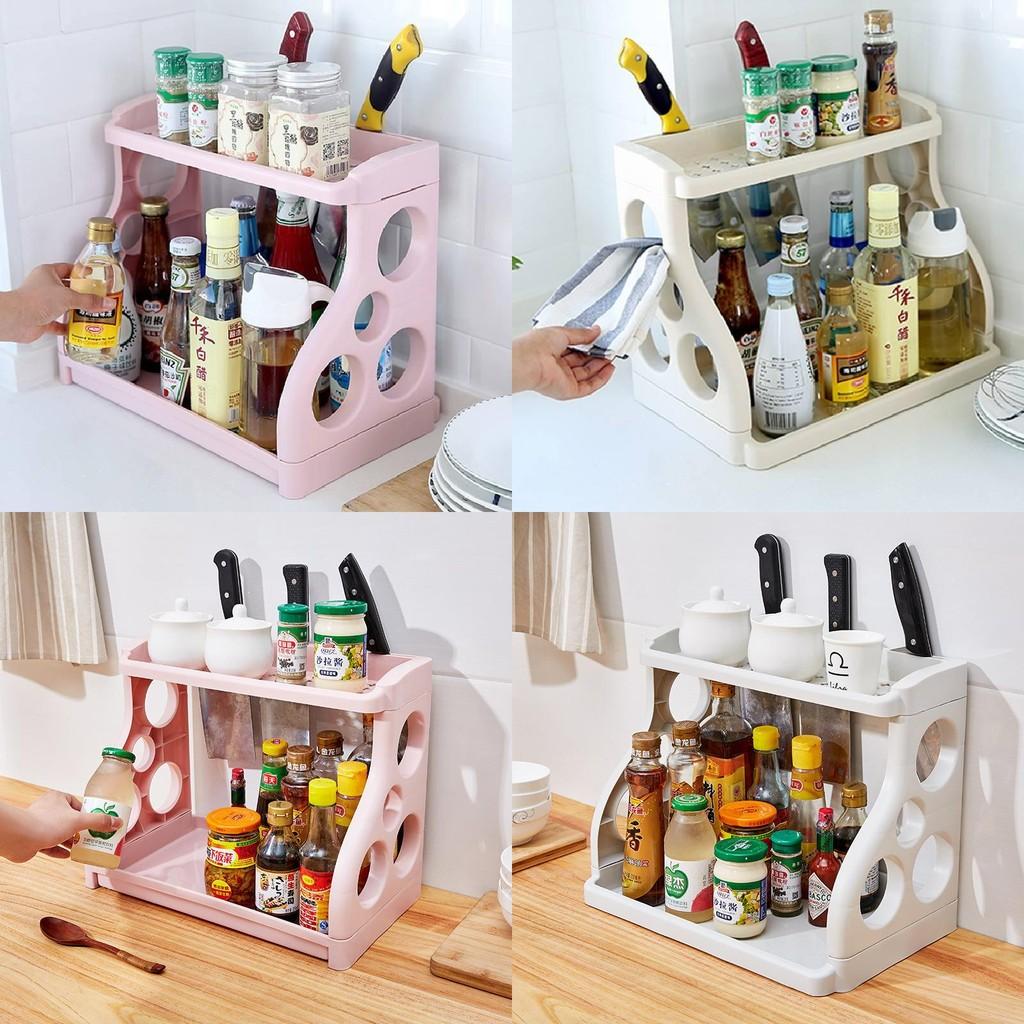 Organizer Kuchenny Dwuwarstwowy Materiał PP z Powierzchnią Antypoślizgową do Przechowywania Podczas Gotowania w Domu