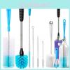 Multicolor Household Bottle Brush Set For Cleaning Wine Decanters And Narrow Tubes