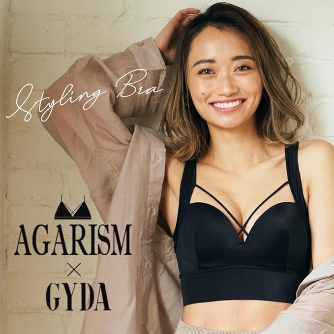 AGARISM GYDA Upme Styling Bra Night Day Use Cute Large Size Non-Wire Side High Sports Yoga Bust Care Plain Shaping Postpartum Shapewear
