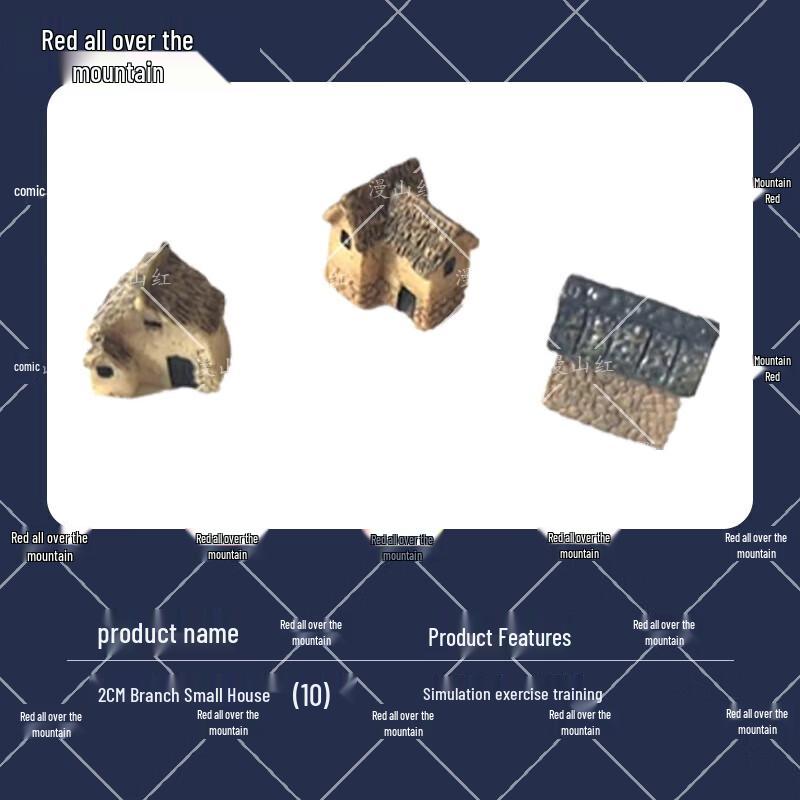 Tactical Sand Table Simulation Houses