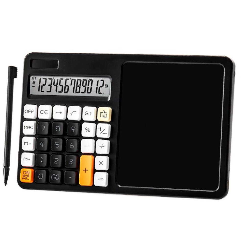 Solar Powered Calculator with Writing Board Handwriting Board Calculator  Financial Accounting
