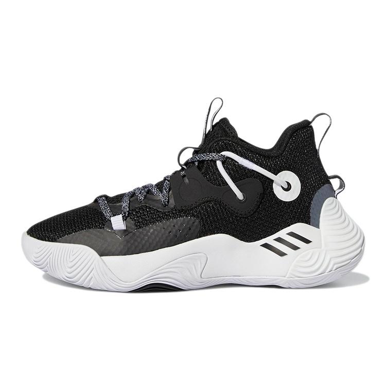 (GS) adidas Harden Stepback 3 Black White Kids GY8640 EU 36