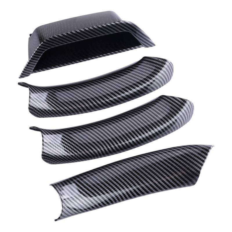 RHD 51417250307 1 Set Front Rear Left Right Car Interior Door Handle Pull Panel Bezel Frame Trim Fit For BMW X3 X4 F25 F26 ABS