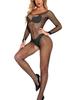 Sexy  Fishnet Stockings Bodystockings Women Lingerie Fishnet Bodysuit Outfits Lace Underwear Mesh Stockings Porn Set Costumes