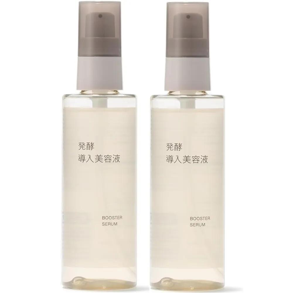 MUJI Fermented Beauty Serum Booster Toner 100ml Set of 2 Hydration Essence