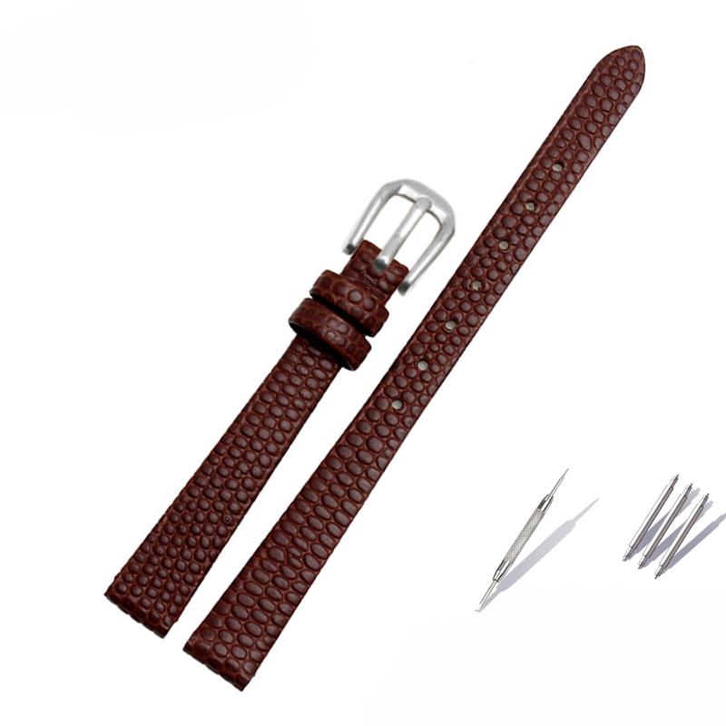 Kleines Armband aus Rindsleder für AJIDOU Zeitstempel Fossil Poly Time Uhrenarmband Damenuhrkette Armband 8mm 10mm 12mm 14mm