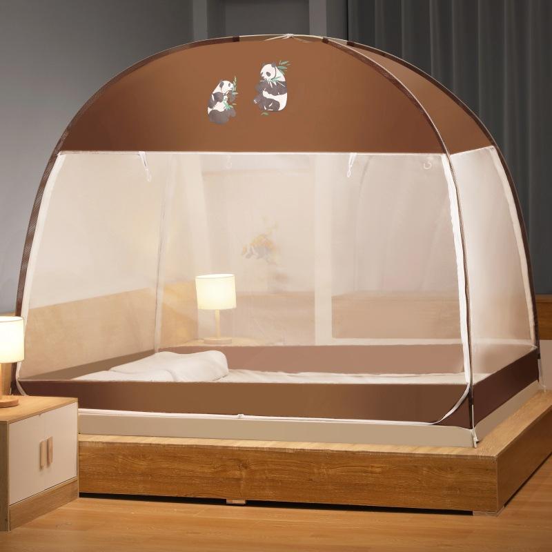 Installation-free Yurt Mosquito Net Home Encryption Single Student Dormitory Double Bed Baby Foldable Mosquito Net