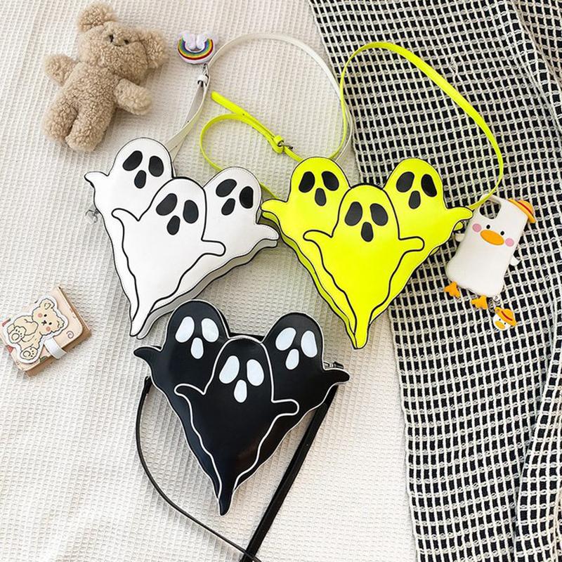 Goth Gothic Ghost Crossbody Bag For Women Funny Shoulder Bags Vintage Lovely Devil Boxt Purse and Small Handbags ARI