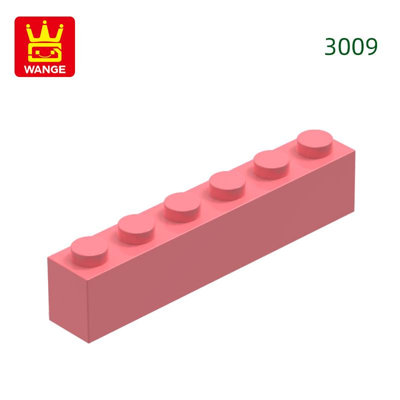 

42 Pcs / lot 3009 1x6 Dots High Basic Building Blocks Add-Ons Fitting Including Blocks DO-IT-YOURSELF Children Playthings Assembly Present Box about 42pcs