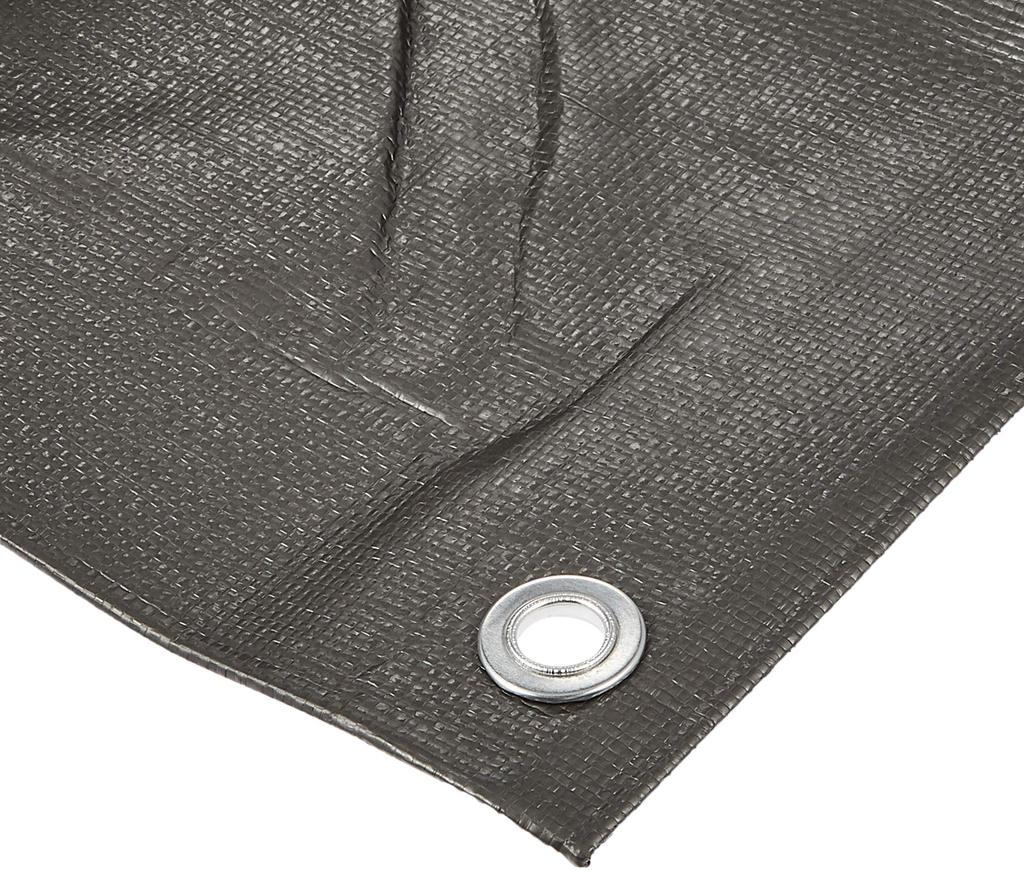 TRUSCO Eco-Friendly Ultra-Thick UV Sheet #5000, Metallic Silver, 2.7m x 3.6m, TUV5000MS-2736