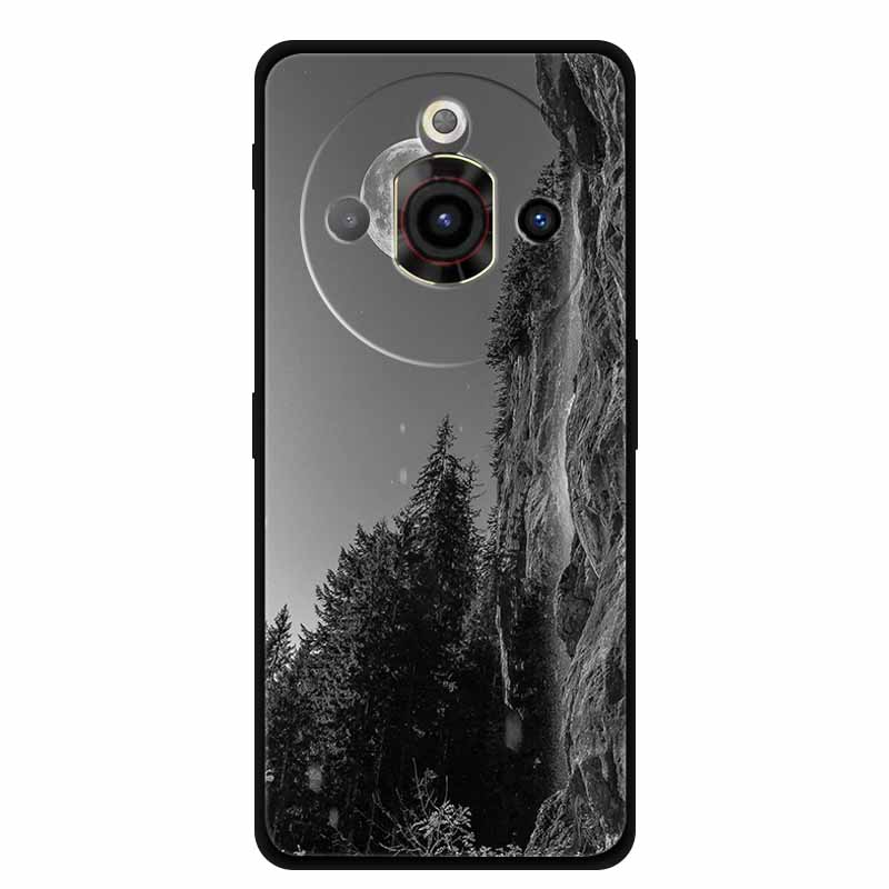 For NUBIA Focus Pro 5G Case Original Soft Silicone TPU Phone Cases Back Cover For NUBIAFocus Pro Fashion Planet Protective Coque