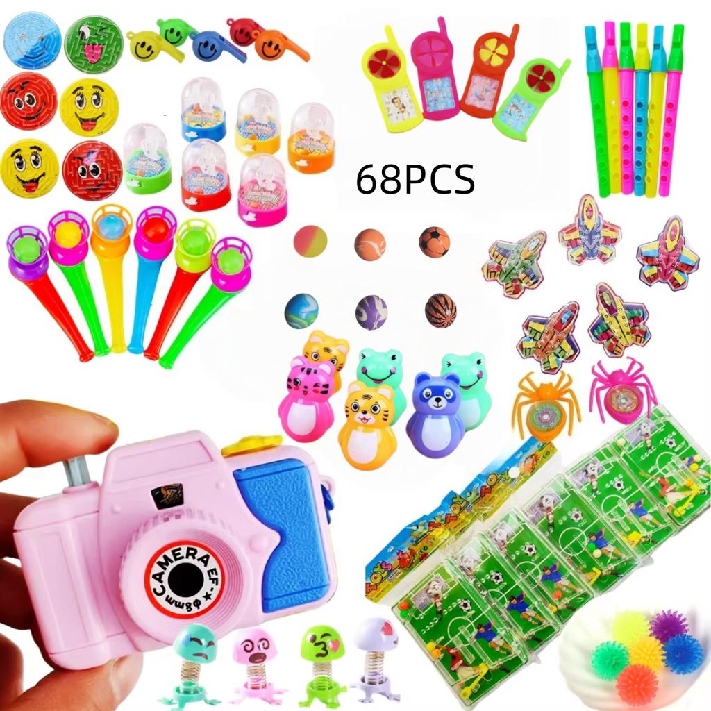 24-150 Pezzi Divertente Set di Gadget per Feste Giocattoli per Bambini Festa di Compleanno Regali per Invitati al Matrimonio Premi per l'Asilo Pacco Regalo Carnevale di Natale
