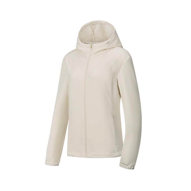 Hongxing Erke Women's Water-Repellent Hooded Jacket - 2026 Autumn/Winter Windproof Sportswear
