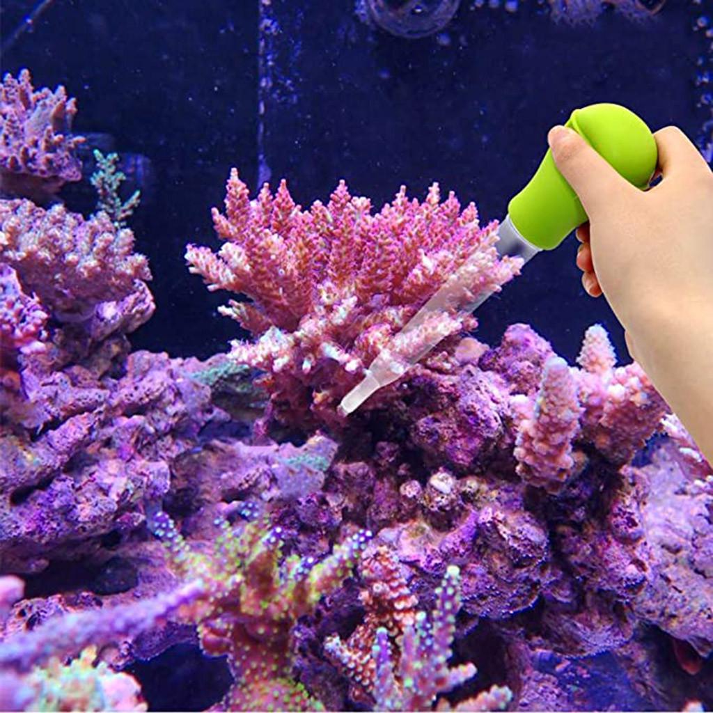 Coral Feeder Waste Cleaner for Fish Tank Multifunction Dropper Pipette