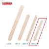 Sunnap Disposable Wooden Spatulas (Small Size), SS Size, Pack of 100, Hygienic Inner Bag Boxed, Slim Width, Compact, Convenient for Applying Wax and O