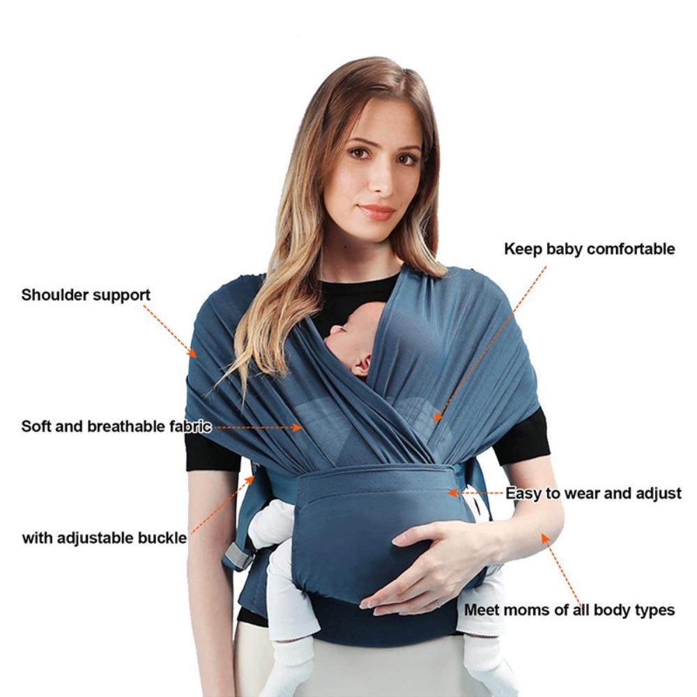 Ergonomic Newborn Baby Sling Wrap Breathable Toddler Carring Belt Infant Carrier Backpack Outdoor