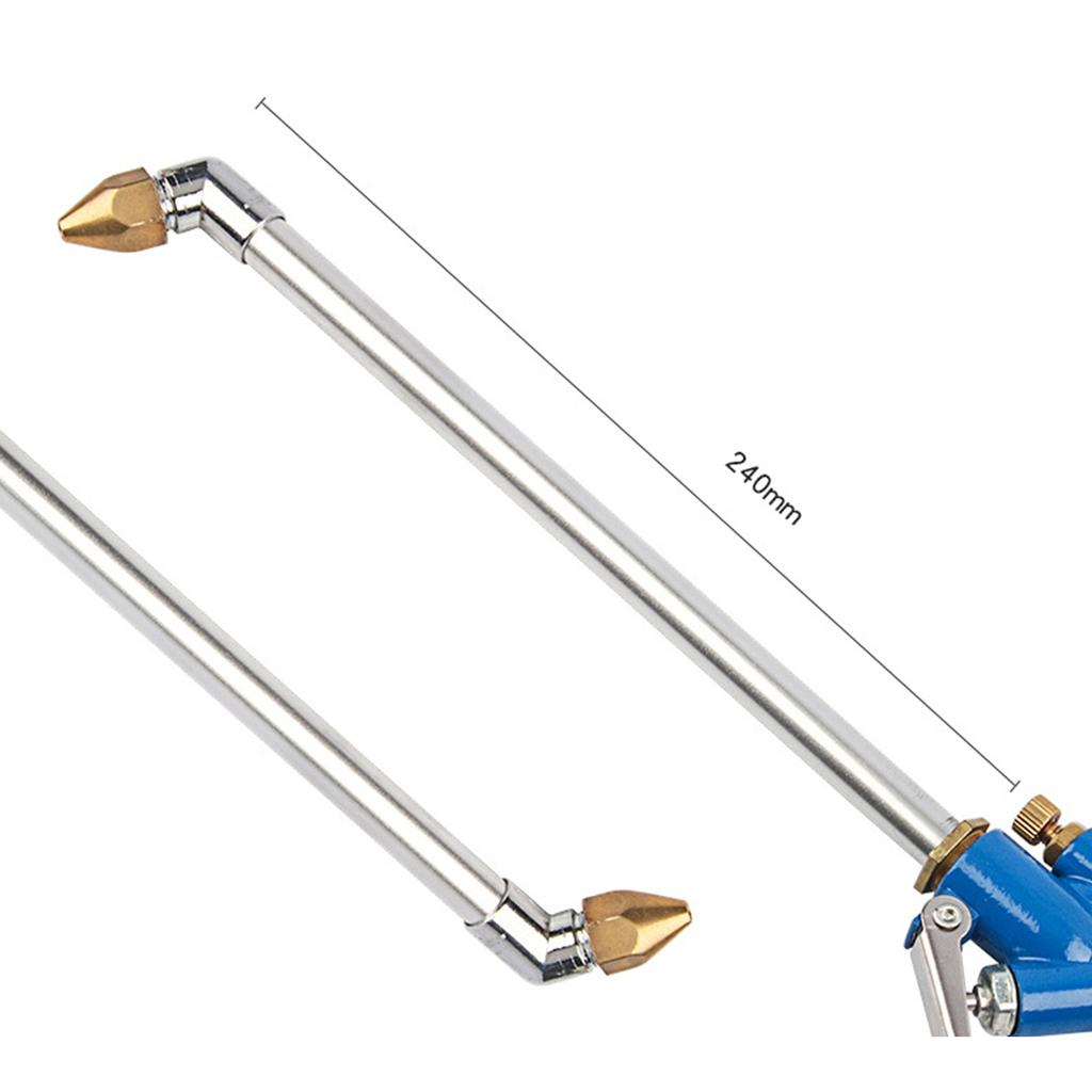 Engine Water Gun Pneumatic Cleaning Tool Car Washer Cleaning 40cm High Pressure Gun Pneumatic Vehicles Engine Oil Cleaner Tools